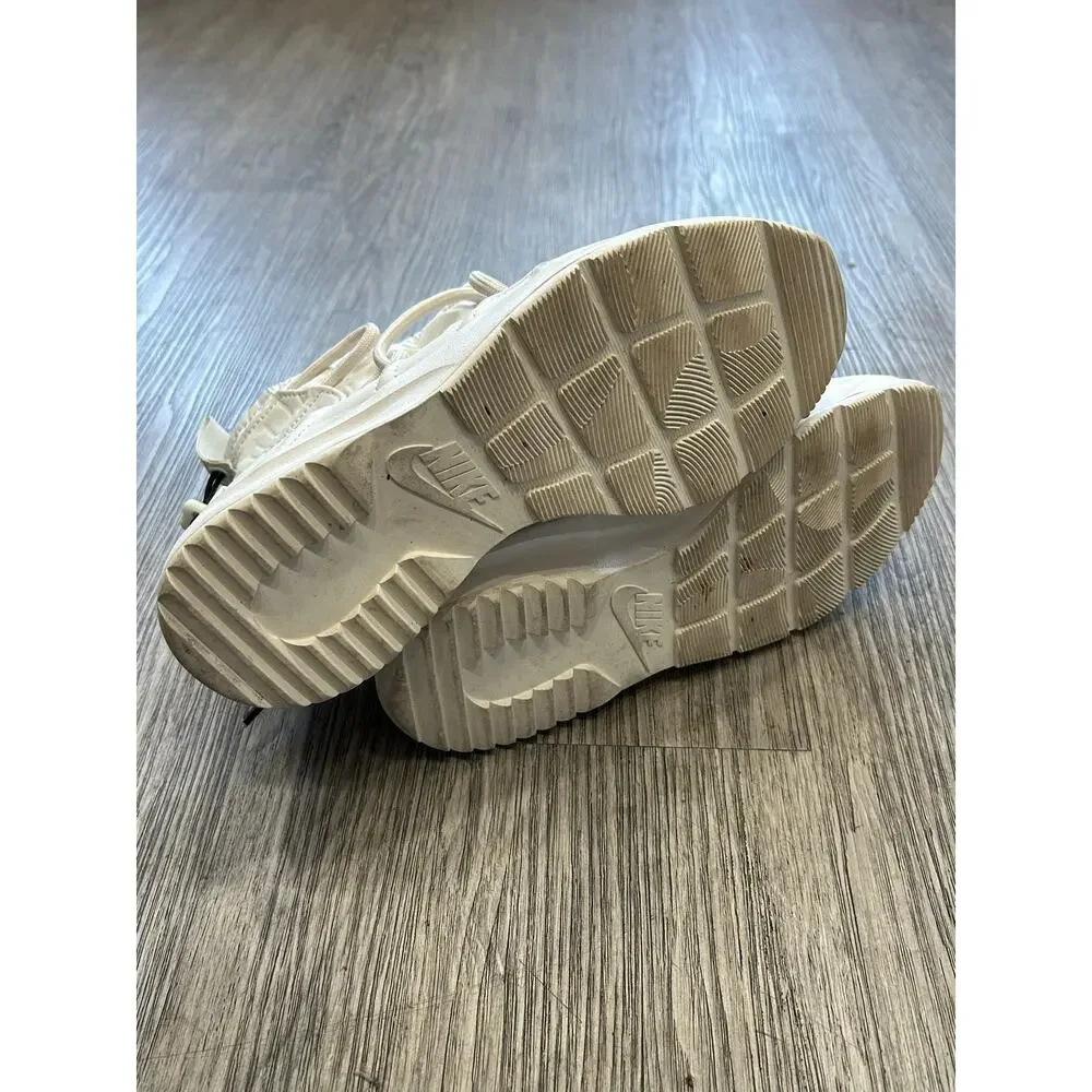 Nike Tanjun High Rise Winter Boots Women Size 7 Phantom Sail White AO0355-003
